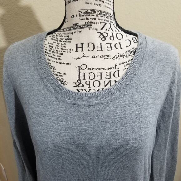 WORTHINGTON grey‎ top size large - Picture 8 of 8